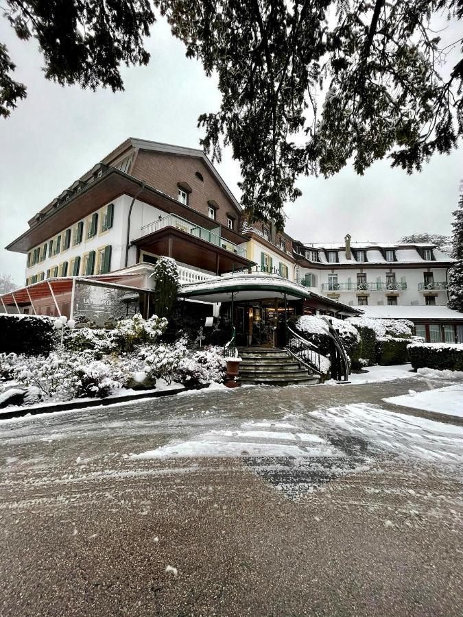 איוורדון לה באן Hotel La Prairie, Swiss Bike Hotel מראה חיצוני תמונה
