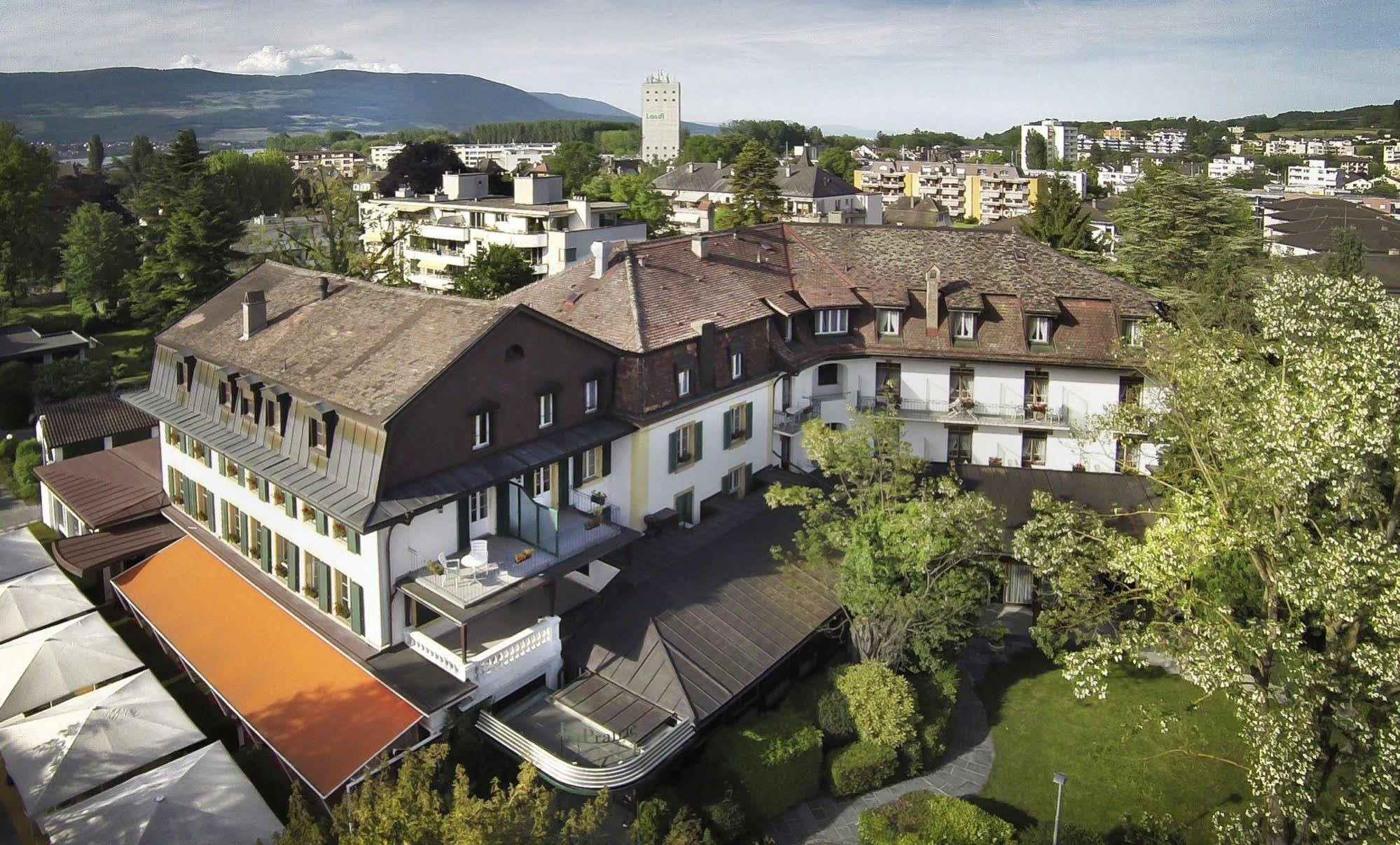 איוורדון לה באן Hotel La Prairie, Swiss Bike Hotel מראה חיצוני תמונה