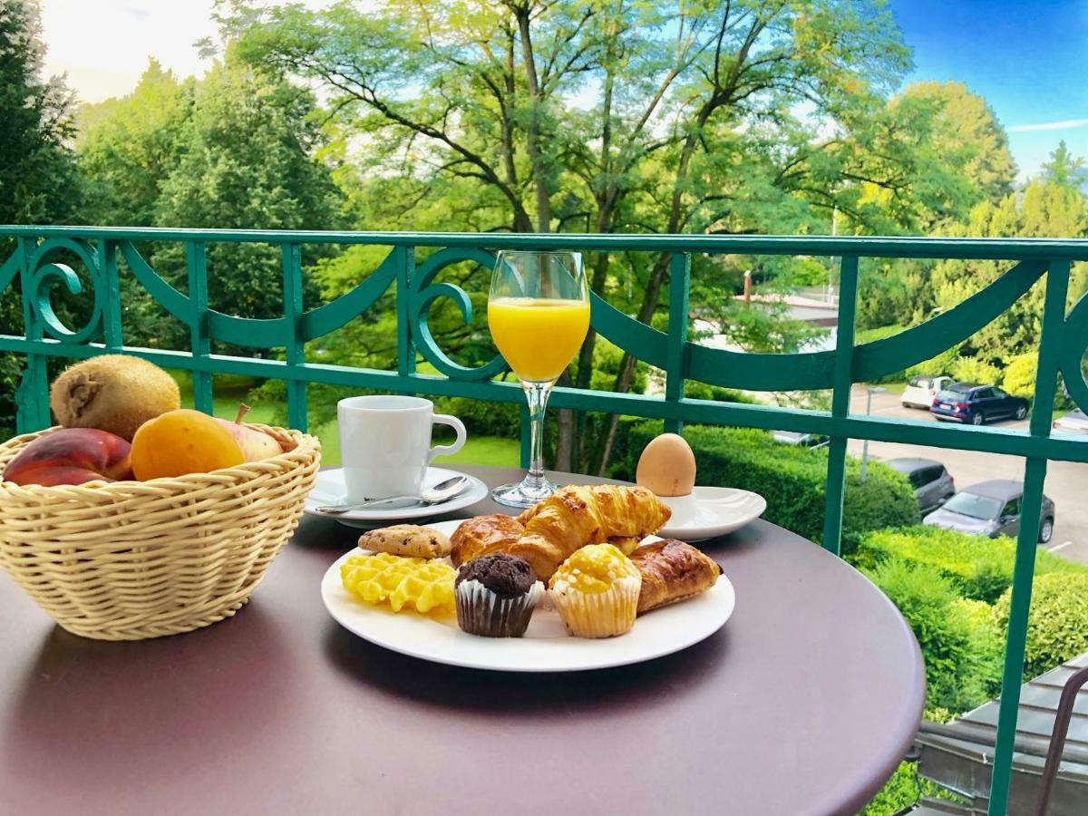 איוורדון לה באן Hotel La Prairie, Swiss Bike Hotel מראה חיצוני תמונה